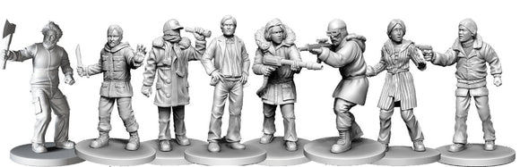 The Thing: Norwegian Miniatures Set