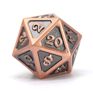 Dire d20 - Mythica Battleworn Copper