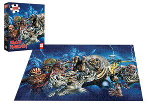 Puzzle: Iron Maiden - Faces of Eddie 1000pcs