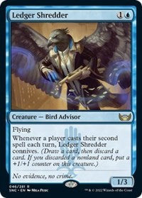 Magic: The Gathering Single - Streets of New Capenna - Ledger Shredder Rare/048 Lightly Played