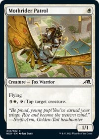 Magic: The Gathering Single - Kamigawa: Neon Dynasty - Mothrider Patrol FOIL Common/030 Lightly Played