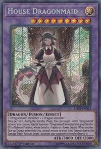 Yu-Gi-Oh! YuGiOh Single - Mystic Fighters - House Dragonmaid - Secret Rare/MYFI-EN022 Lightly Played