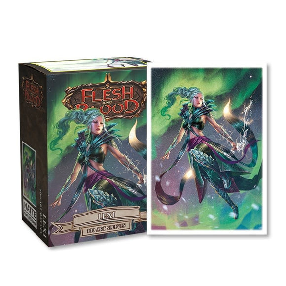 Dragon Shields: (100) Matte Art - Flesh and Blood - Lexi