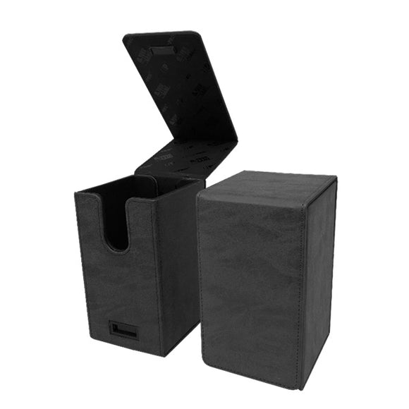 Deckbox: Alcove Tower- Suede Collection Jet