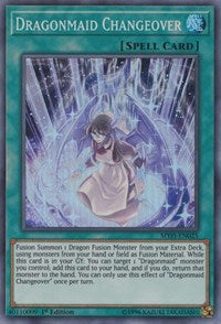 Yu-Gi-Oh! YuGiOh Single - Mystic Fighters - Dragonmaid Changeover - Super Rare/MYFI-EN025 Lightly Played