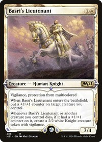 Magic: The Gathering Single - Core Set 2021 - Basri's Lieutenant (Showcase) - Rare/288 Lightly Played