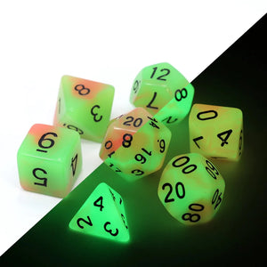 7 Piece RPG Set - Glow-in-the-Dark - Poison Ivy