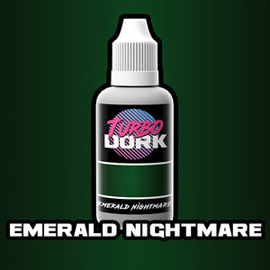 Paint: Metallic Acrylic- Emerald Nightmare, 20ml.