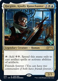 Magic: The Gathering - SLX Cards - Hargilde, Kindly Runechanter Rare/005 Lightly Played