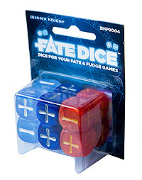 Fate Core RPG: Fate Dice - Dresden Files Winter Knight (12)