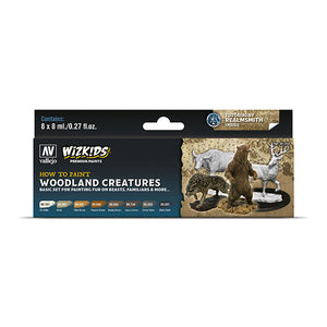 Wizkids Paints Set: Woodland creatures (8 colors), 8ml.