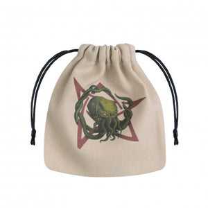 Dice Bag: Call of Cthulhu (Beige, Cthulhu Image)