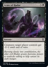 Magic: The Gathering Single - Commander Legends: Battle for Baldur's Gate - Arms of Hadar - Common/113 Lightly Played