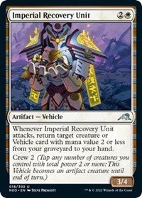 Magic: The Gathering Single - Kamigawa: Neon Dynasty - Imperial Recovery Unit FOIL Uncommon/018 Lightly Played