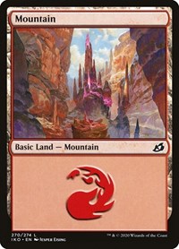 Magic: The Gathering - Ikoria: Lair of Behemoths - Mountain FOIL Legendary/270 Lightly Played