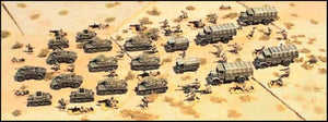 World War II Combat Command - Armoured Italian Squadron 1944 1:285 Scale
