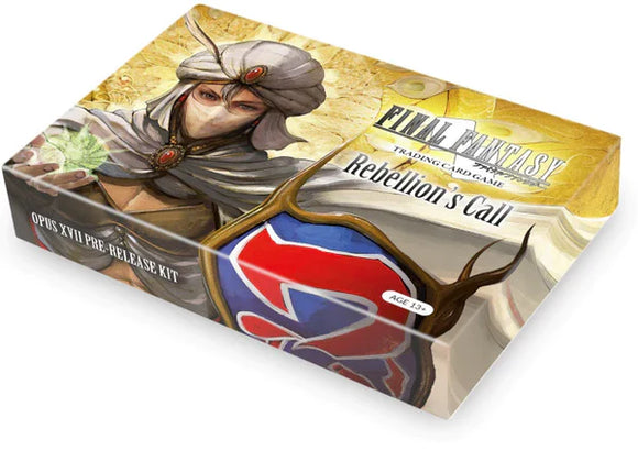 FINAL FANTASY TCG: REBELLION'S CALL PRE-RELEASE KIT