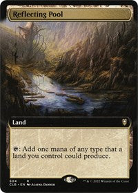 Magic: The Gathering - Commander Legends: Battle for Baldur's Gate- Breeding Pool (Borderless) - Rare/604 Lightly Played