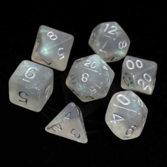 RPG Set - Glacial Moonstone w/ Silver