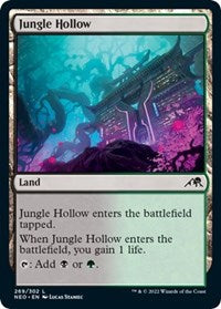 Magic: The Gathering Single - Kamigawa: Neon Dynasty - Jungle Hollow Land/269 Lightly Played