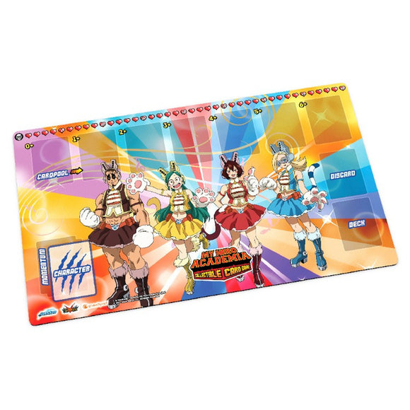 UniVersus CCG: Set 3- My Hero Academia Heroes Clash- Wild Wild Pussycats Playmat