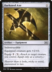 Magic: The Gathering Single - Double Masters - Darksteel Axe (Foil) - Common/247 Lightly Played