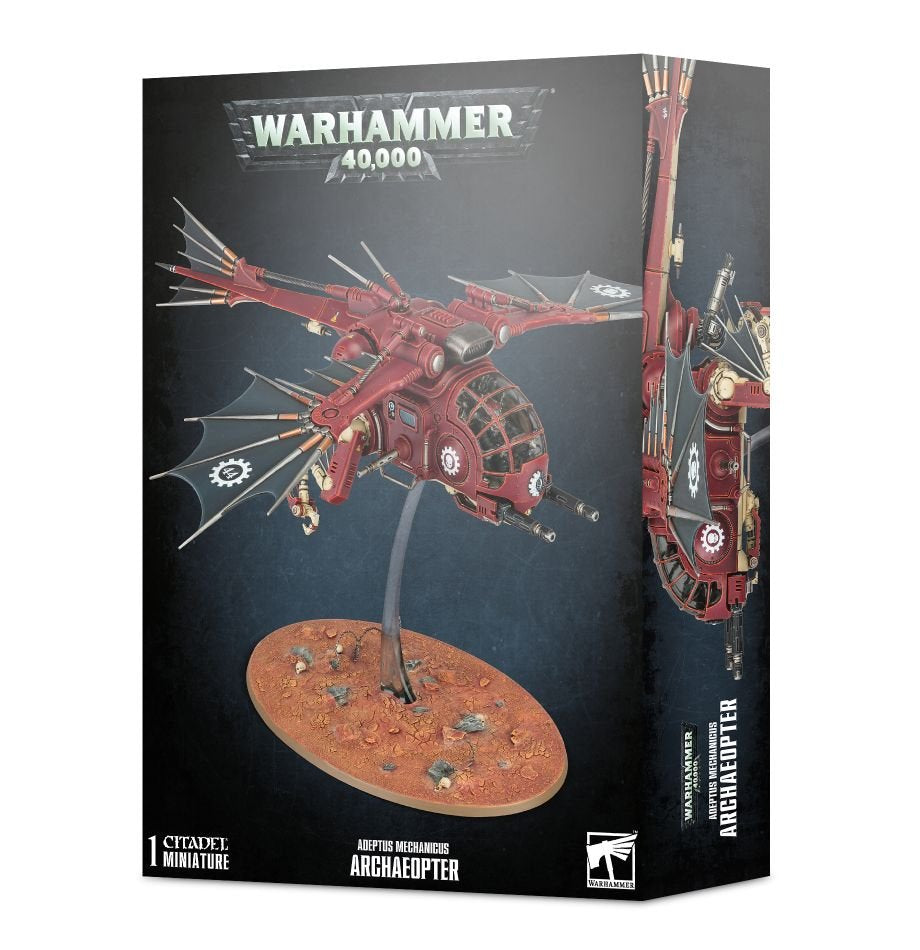 Adeptus Mechanicus - Archaeopter Transvector/Fusilave/Stratoraptor ...