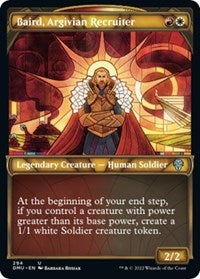 Magic: The Gathering Single - Dominaria United - Baird, Argivian Recruiter (Showcase) (Foil) - Uncommon/294 Lightly Played