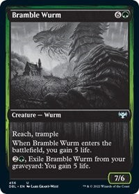 Magic: The Gathering - Innistrad: Double Feature - Bramble Wurm Uncommon/456 Lightly Played