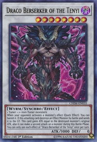 Yu-Gi-Oh! YuGiOh Single - Chaos Impact - Draco Berserker of the Tenyi - Ultra Rare/CHIM-EN035 Lightly Played