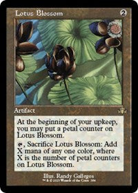 Magic: The Gathering Single - Dominaria Remastered - Lotus Blossom (Retro Frame) - FOIL Rare/384 Lightly Played