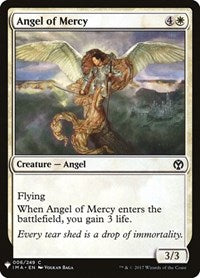 Magic: The Gathering Single - The List - Angel of Mercy Common/006 Lightly Played