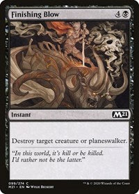Magic: The Gathering -Core Set 2021 - Finishing Blow Common/099 Lightly Played