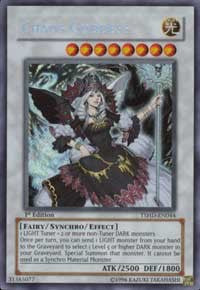Yu-Gi-Oh! YuGiOh Single - The Shining Darkness - Chaos Goddessc - Secret Rare/TSHD-EN044 Lightly Played