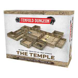 Tenfold Dungeon: Modular Roleplaying Terrain Set- The Temple.