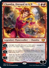 Magic: The Gathering - Innistrad: Crimson Vow - Chandra, Dressed to Kill Mythic/149 Lightly Played