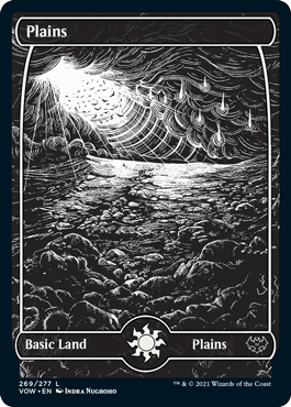 Magic: The Gathering - Innistrad: Crimson Vow - Plains (269) FOIL Land/269 Lightly Played