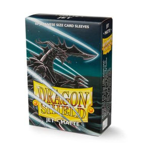 Dragon Shields: (60) Matte Jet Japanese Sleeves