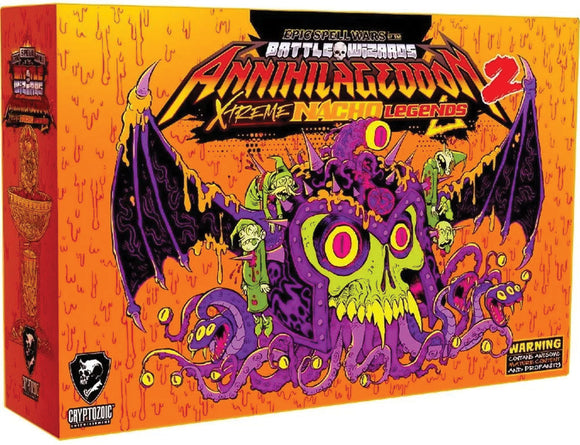 Epic Spell Wars of the Battle Wizards DBG: ANNIHILAGEDDON 2 - Extreme Nacho Legends (stand alone or expansion)