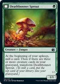 Magic: The Gathering Single - Innistrad: Midnight Hunt - Deathbonnet Sprout - Uncommon/181 Lightly Played