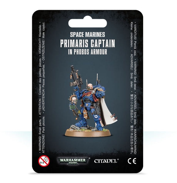 Warhammer 40,000 - Space Marines Primaris Captain in Phobos Armour