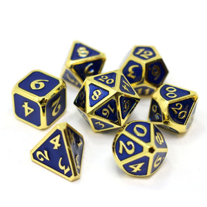 7 Piece RPG Set - Mythica Gold Sapphire