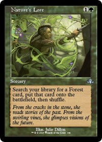 Magic: The Gathering Single - Dominaria Remastered - Nature's Lore (Retro Frame) - Uncommon/346 Lightly Played