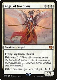 Magic: The Gathering - Kaladesh- Angel of Invention Mythic/004 Moderately Played