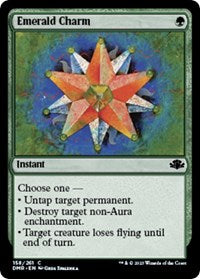 Magic: The Gathering Single - Dominaria Remastered - Emerald Charm (Foil) - Common/158 Lightly Played