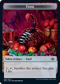 Magic: The Gathering Single - Modern Horizons 2 - Food (018) - Token/018 Lightly Played