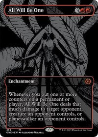 Magic: The Gathering Single - Phyrexia: All Will Be One - All Will Be One (Oil Slick Raised Foil) - Mythic/352 Lightly Played