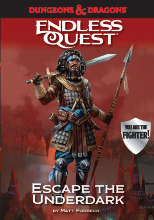 Dungeons & Dragons RPG: An Endless Quest Adventure - Escape the Underdark (Hardcover)
