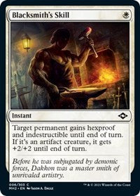 Magic: The Gathering Single - Modern Horizons 2 - Blacksmith's Skill - Common/006 Lightly Played