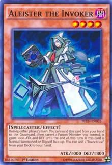 Yu-Gi-Oh! YuGiOh Single - Fusion Enforcers - Aleister the Invoker - Super Rare/FUEN-EN026 Lightly Played